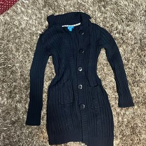 The children’s place girl’s sweater dress navy